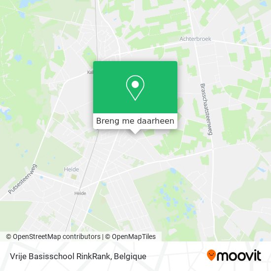 Vrije Basisschool RinkRank kaart