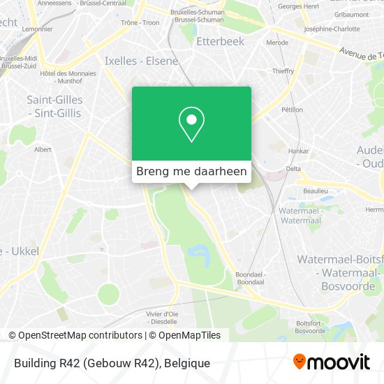Building R42 (Gebouw R42) kaart