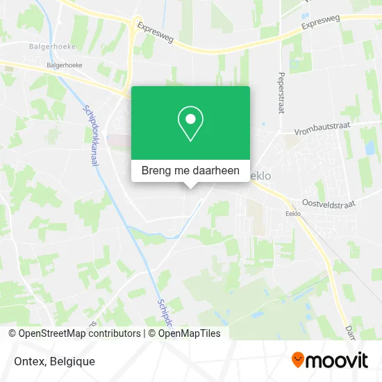 Ontex kaart
