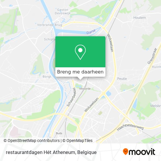 restaurantdagen Hét Atheneum kaart