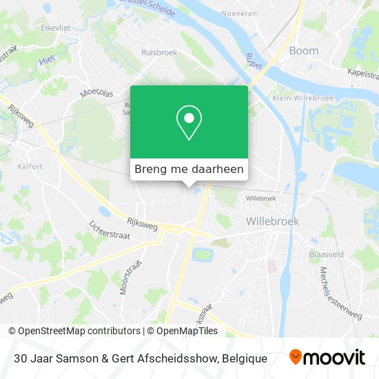 30 Jaar Samson & Gert Afscheidsshow kaart