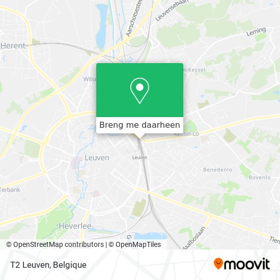 T2 Leuven kaart