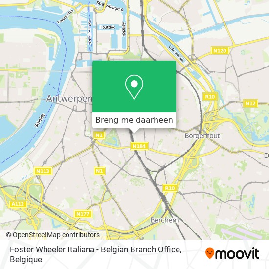 Foster Wheeler Italiana - Belgian Branch Office kaart