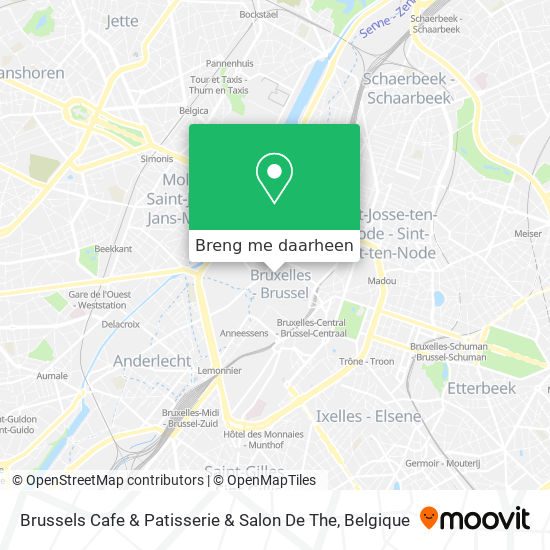 Brussels Cafe & Patisserie & Salon De The kaart