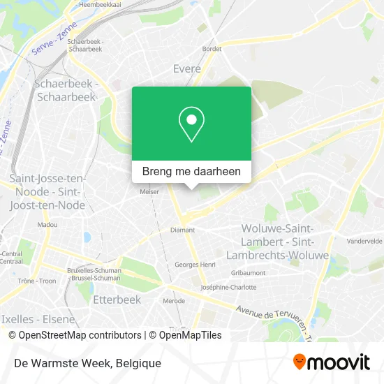 De Warmste Week kaart