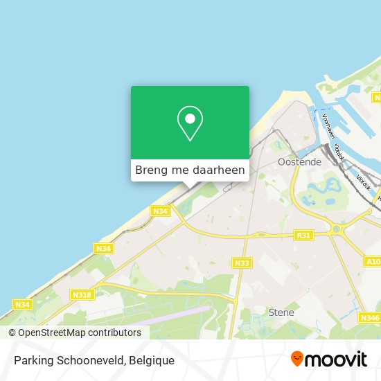 Parking Schooneveld kaart