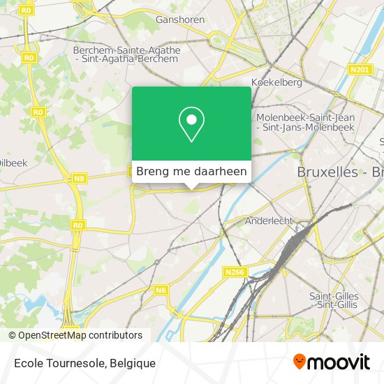 Ecole Tournesole kaart