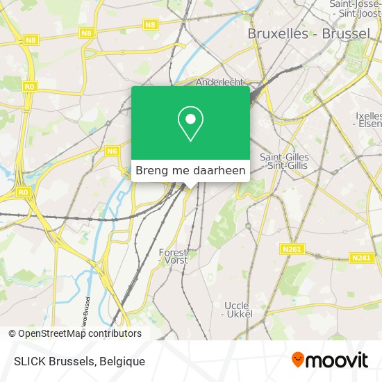 SLICK Brussels kaart