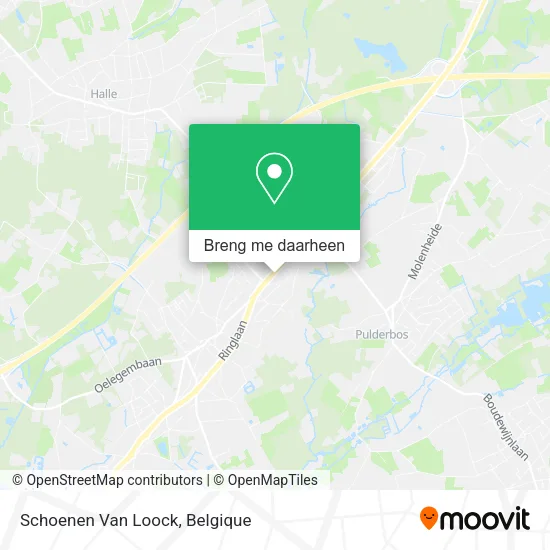 Schoenen Van Loock kaart