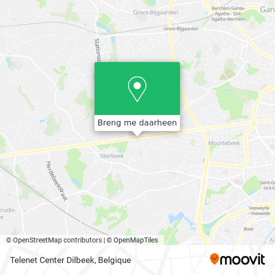 Telenet Center Dilbeek kaart