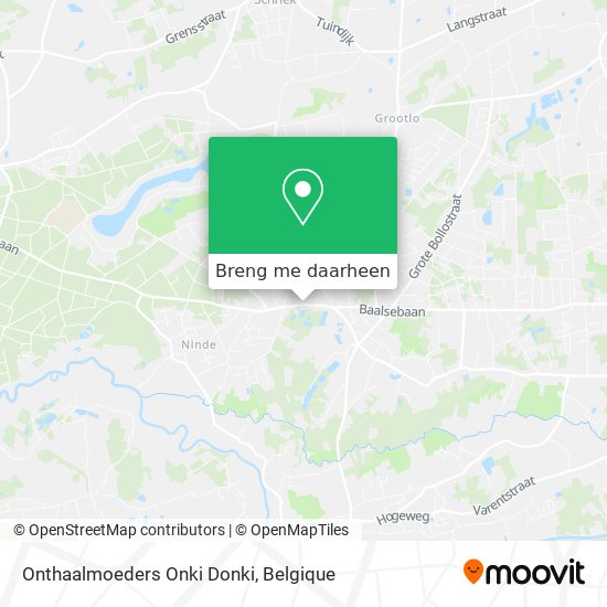 Onthaalmoeders Onki Donki kaart