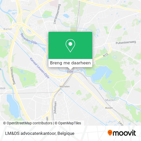 LM&DS advocatenkantoor kaart