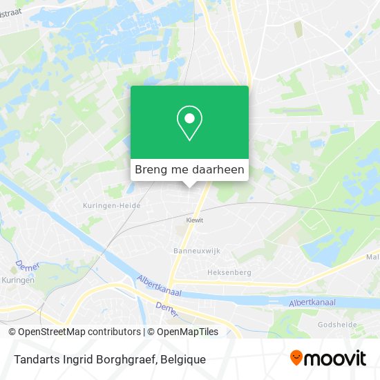 Tandarts Ingrid Borghgraef kaart