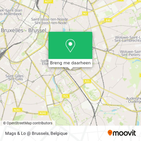 Mags & Lo @ Brussels kaart