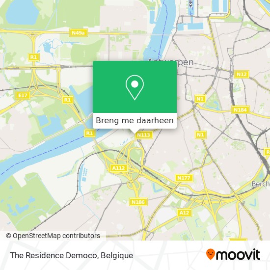 The Residence Democo kaart