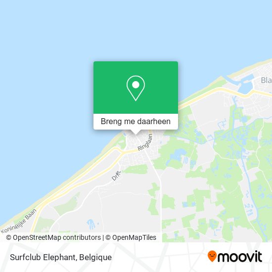 Surfclub Elephant kaart