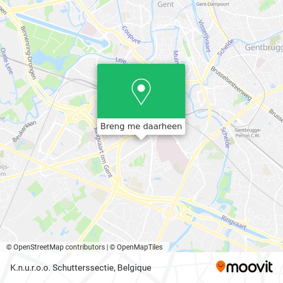 K.n.u.r.o.o. Schutterssectie kaart
