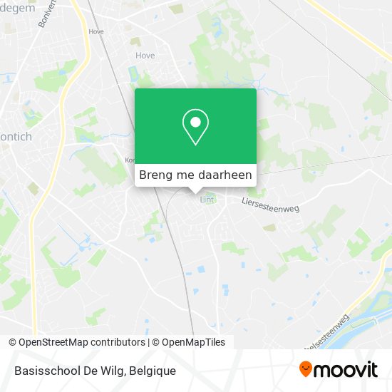 Basisschool De Wilg kaart