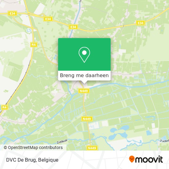 DVC De Brug kaart