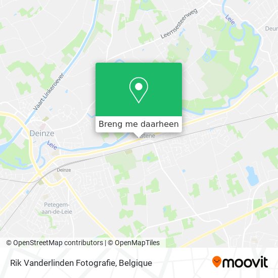 Rik Vanderlinden Fotografie kaart