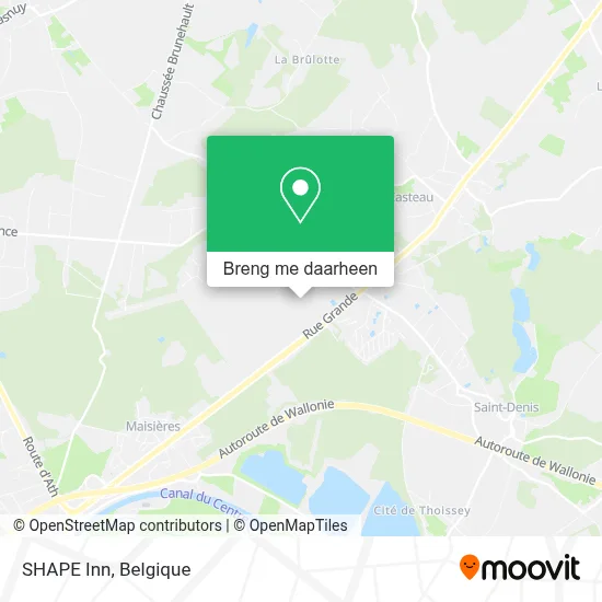 SHAPE Inn kaart