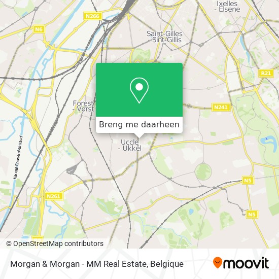 Morgan & Morgan - MM Real Estate kaart