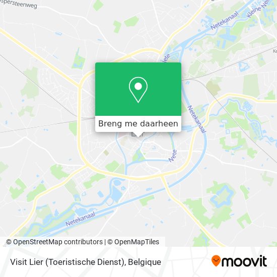 Visit Lier (Toeristische Dienst) kaart