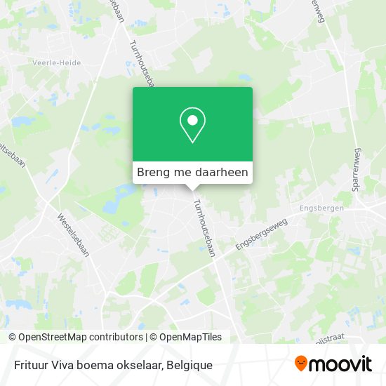 Frituur Viva boema okselaar kaart