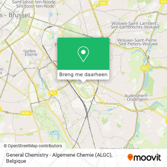 General Chemistry - Algemene Chemie (ALGC) kaart