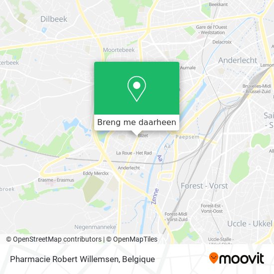 Pharmacie Robert Willemsen kaart