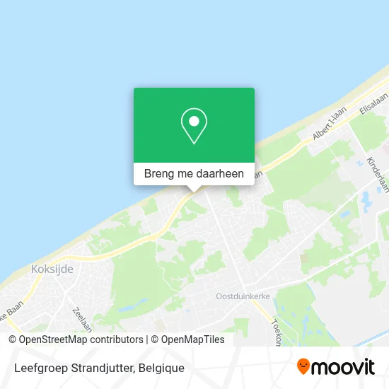 Leefgroep Strandjutter kaart