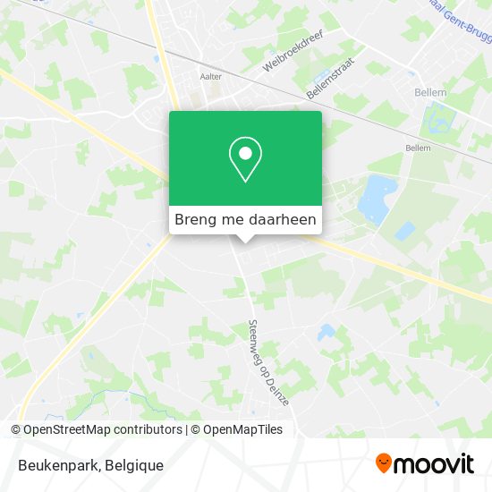 Beukenpark kaart