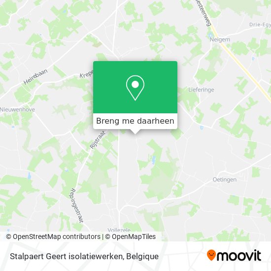 Stalpaert Geert isolatiewerken kaart