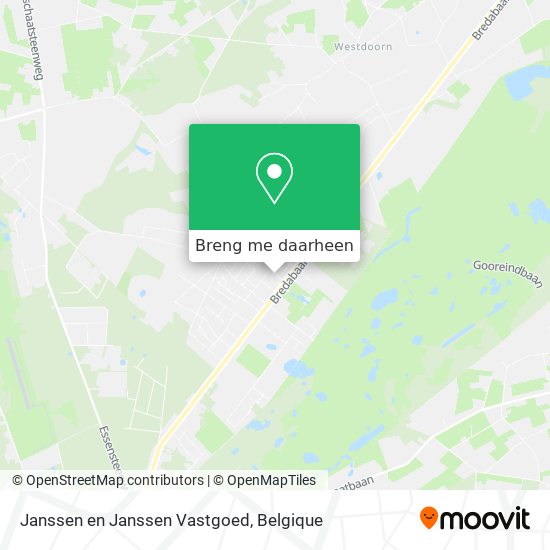 Janssen en Janssen Vastgoed kaart