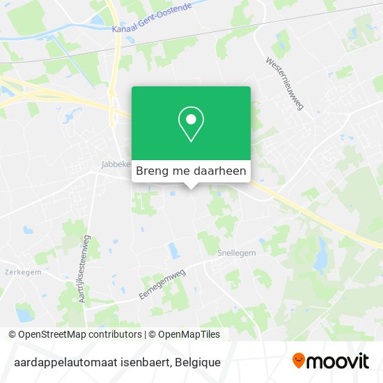 aardappelautomaat isenbaert kaart