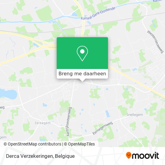 Derca Verzekeringen kaart