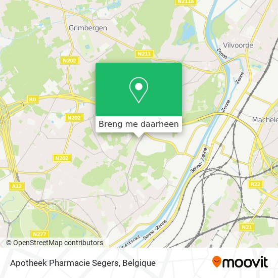 Apotheek Pharmacie Segers kaart