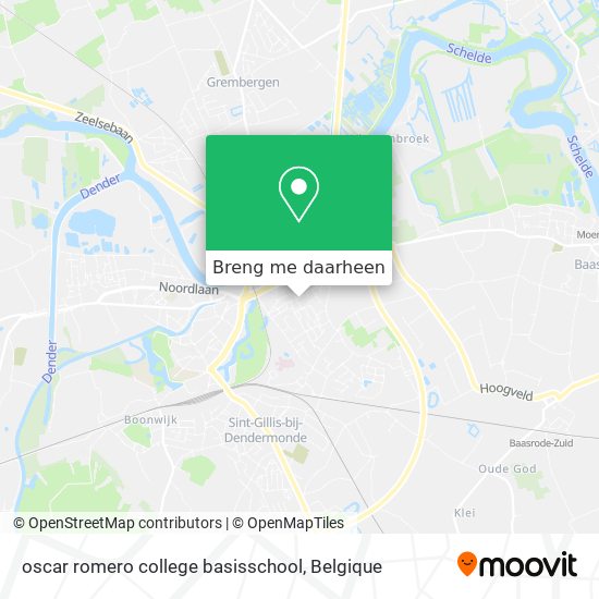 oscar romero college basisschool kaart