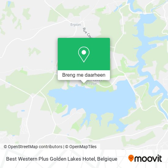Best Western Plus Golden Lakes Hotel kaart