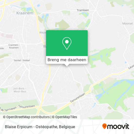 Blaise Erpicum - Ostéopathe kaart