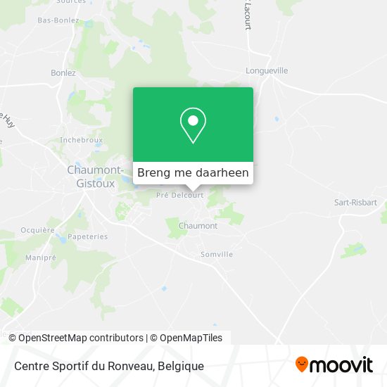 Centre Sportif du Ronveau kaart