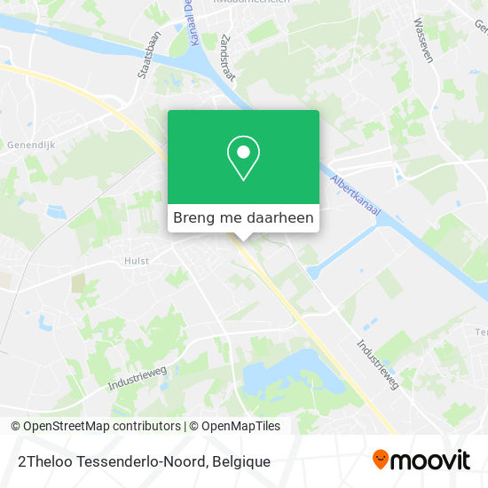 2Theloo Tessenderlo-Noord kaart