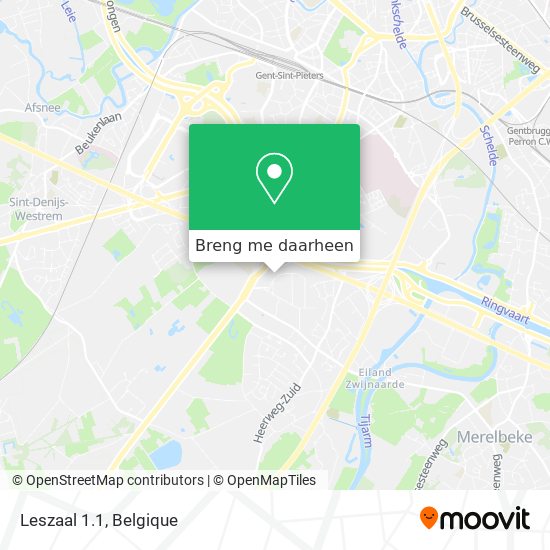 Leszaal 1.1 kaart