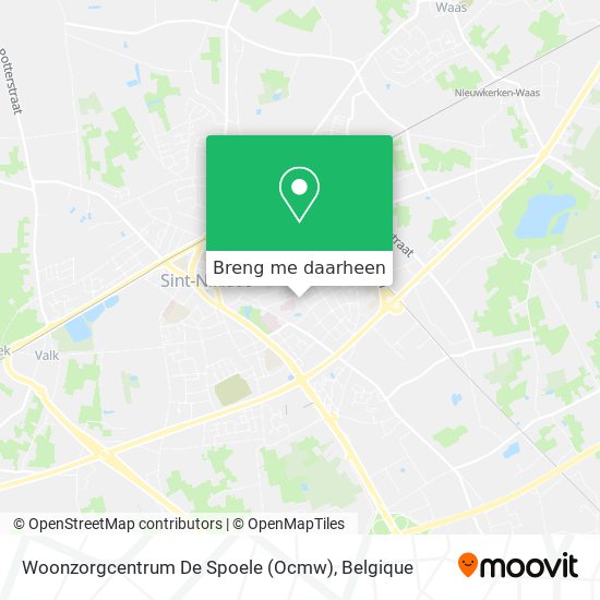 Woonzorgcentrum De Spoele (Ocmw) kaart