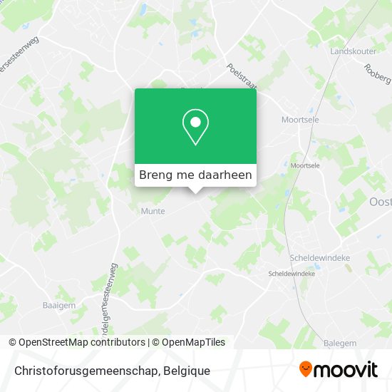 Christoforusgemeenschap kaart