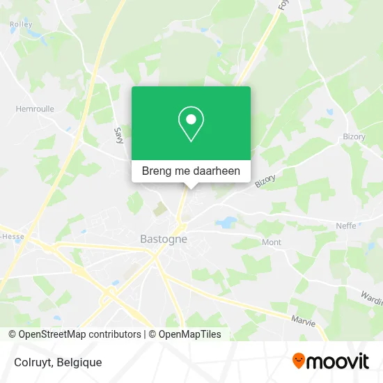 Colruyt kaart