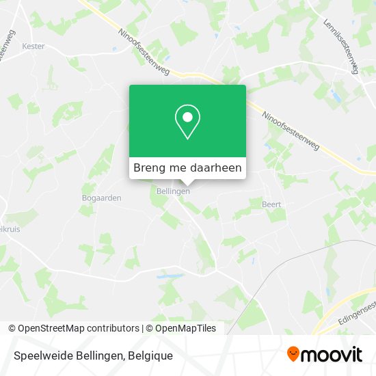 Speelweide Bellingen kaart