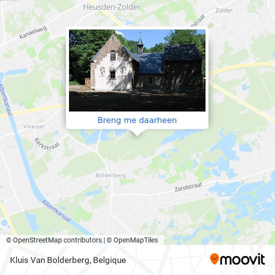 Kluis Van Bolderberg kaart