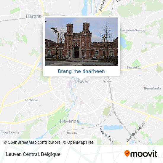 Leuven Central kaart