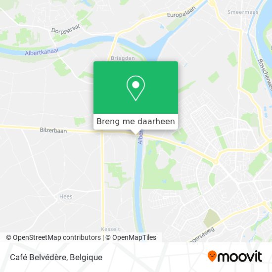 Café Belvédère kaart